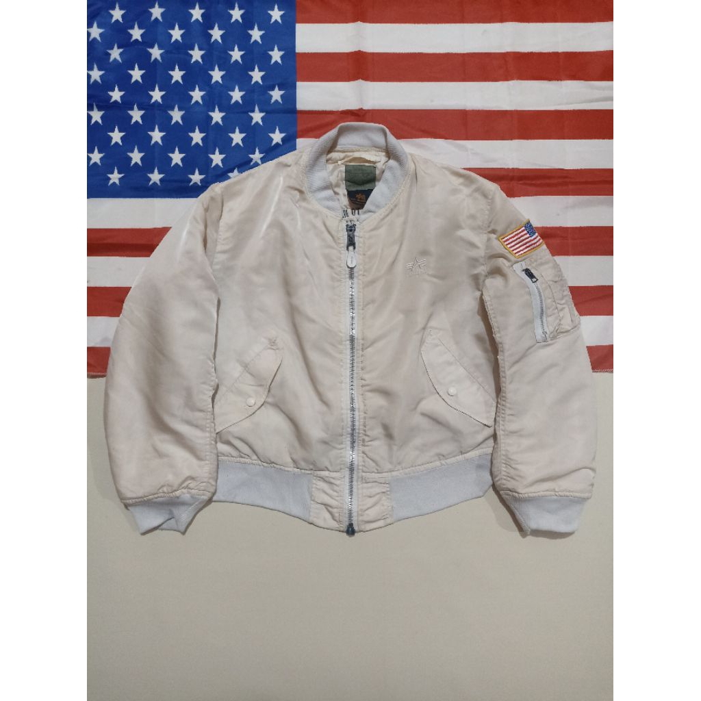 MA-1 ALPHA INDUSTRIES BIG LOGO