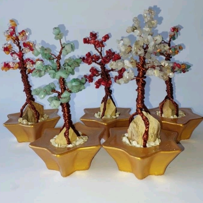 pohon kristal ajaib / pohon kristal fengshui