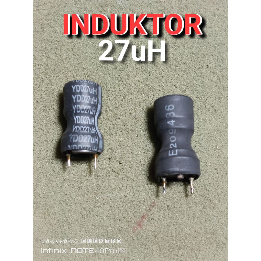 INDUKTOR 27uH    induktor 27uh 27uH   induktor Tv wcom slim