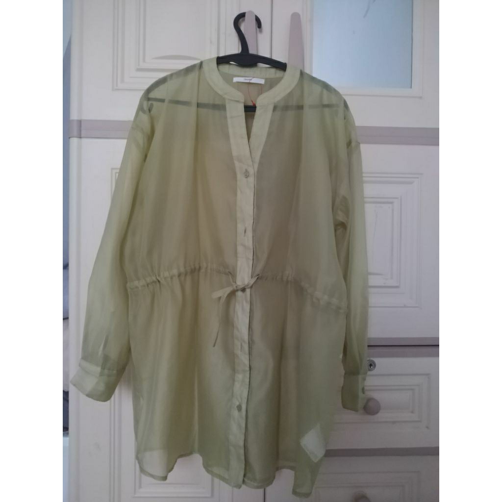 PL outer organza tunik blouse