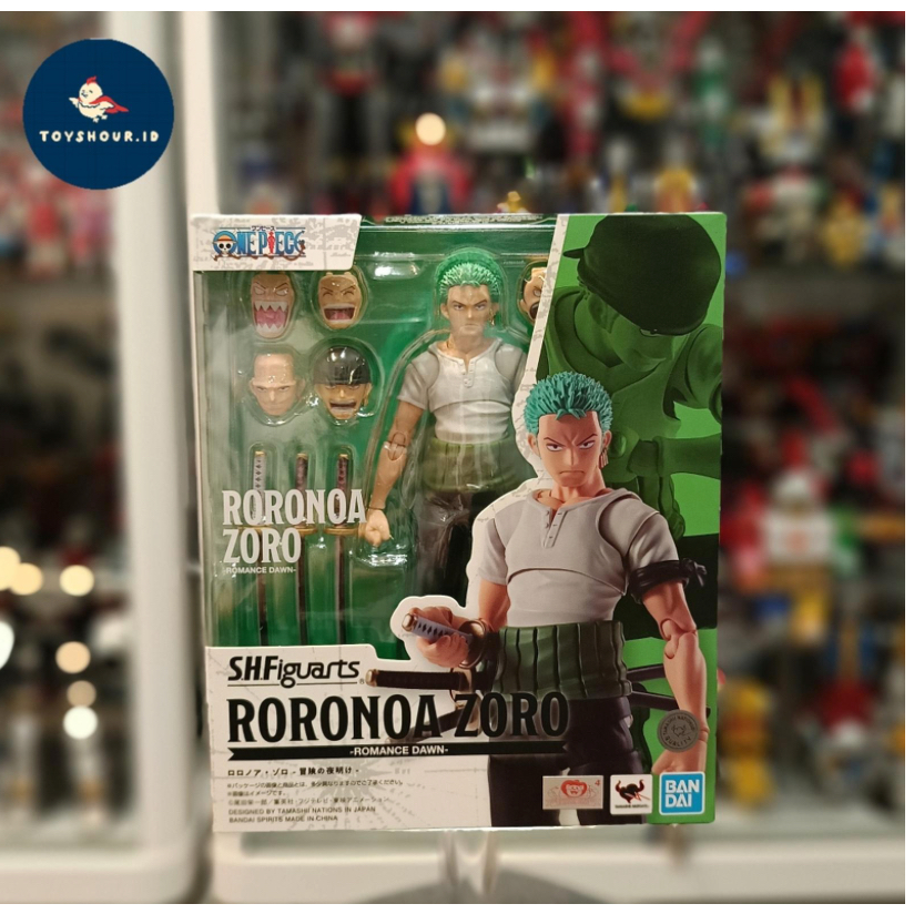 SHF ONE PIECE RORONOA ZORO ROMANCE DAWN - BANDAI