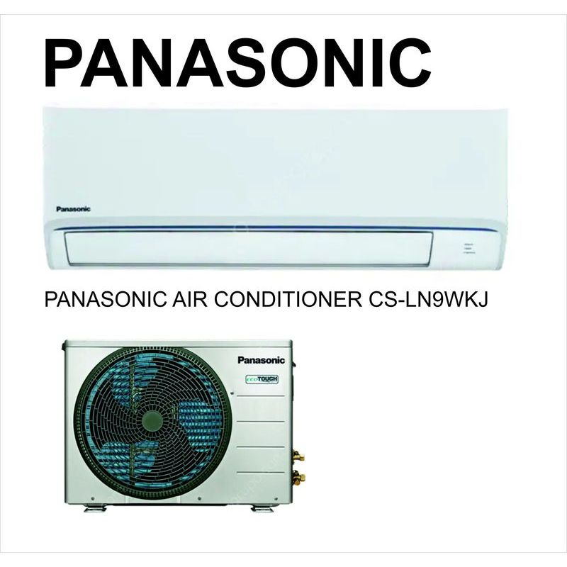 AC PANASONIC 1PK STANDARD CU-LN9WKJ CU LN 9WKJ