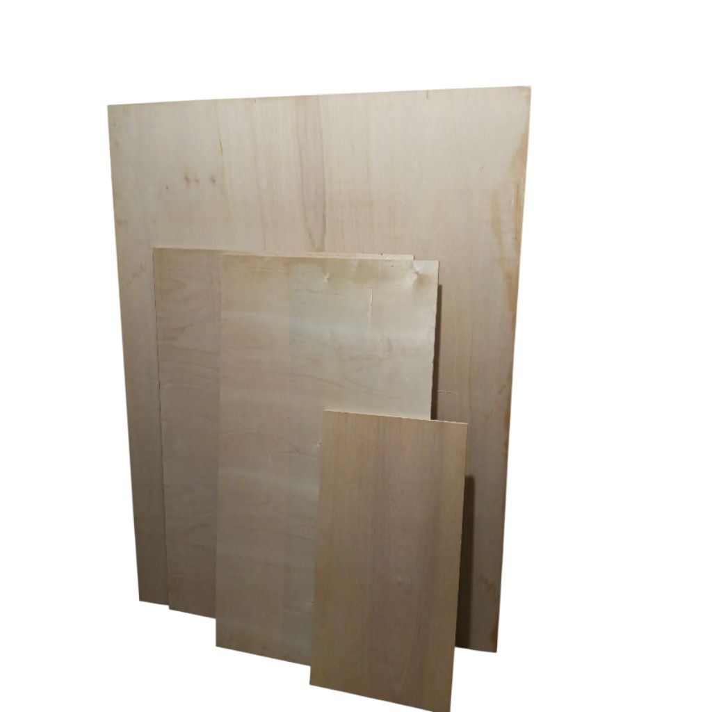 (20-120cm) Ambalan Tatakan Triplek/Multiplek Tebal 18mm Halus 2 Sisi