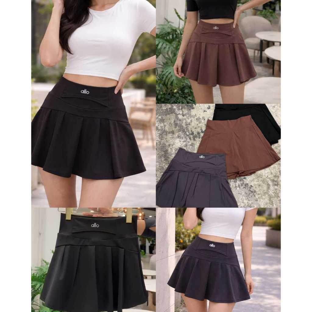 Rok Tennis Padel Rok Celana Olahraga Premium | Rok Celana Skort Sport Wanita | B248 Rok Tennis