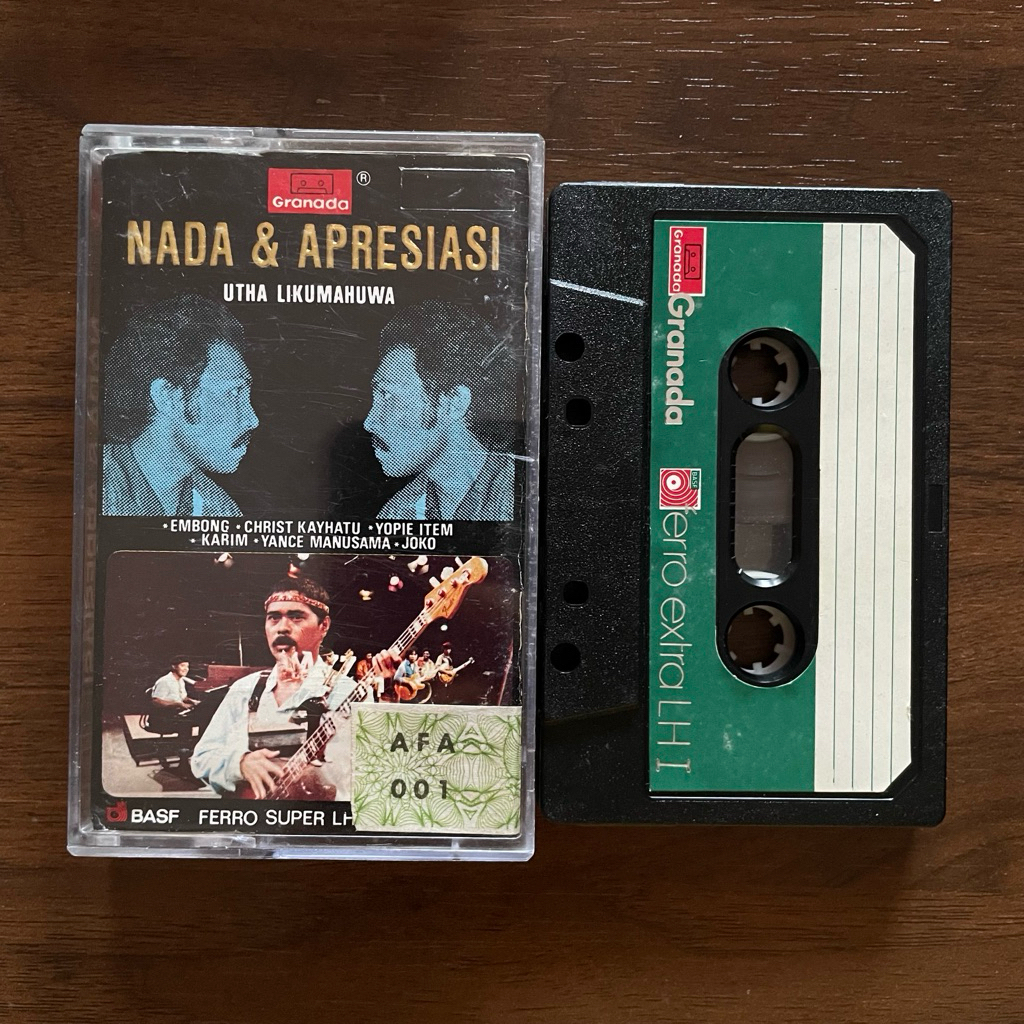 Kaset pita - Utha Likumahuwa - Nada & Apresiasi