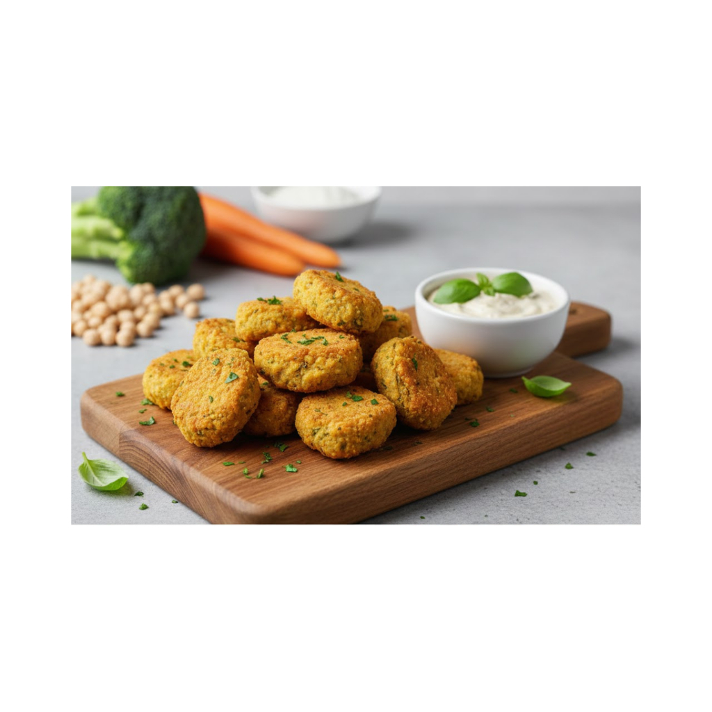 Nugget Nabati / Nugget Plant-based 250 Gram - Vegan, Higienis, Halal, dan Tanpa pengawet