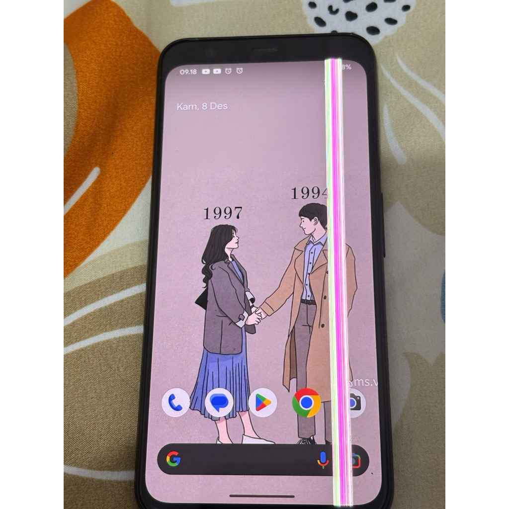 lcd pixel 4 copotan minus