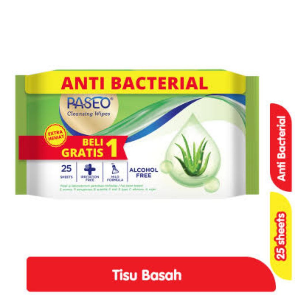 tissue basah paseo