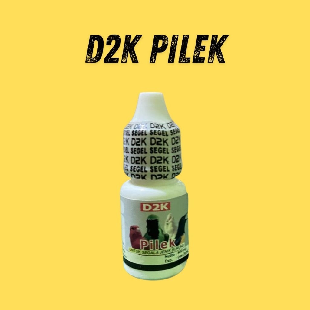 Obat Burung D2K SAKIT PILEK, Bikin Burung Pilek Lancar