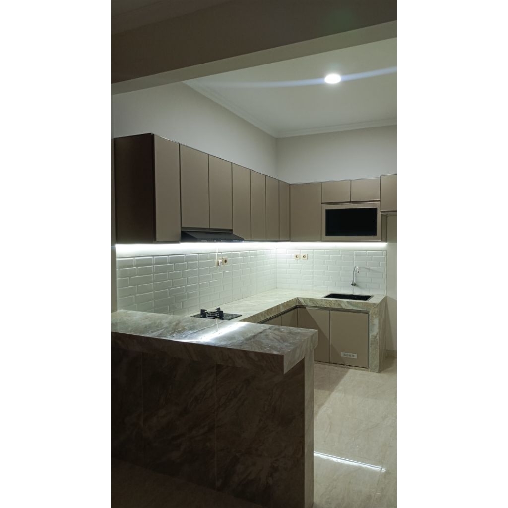kitchenset aluminium edging