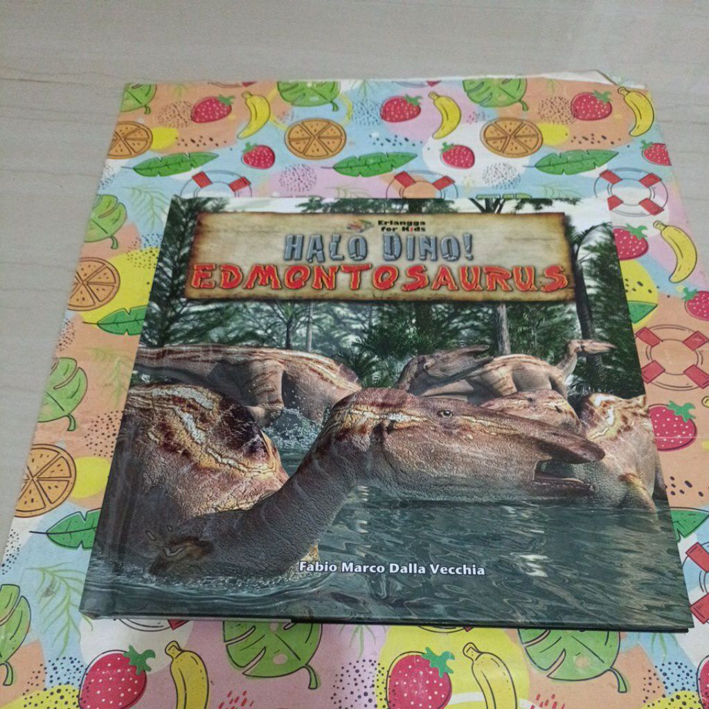 Buku Halo Dino - Edmontosaurus
