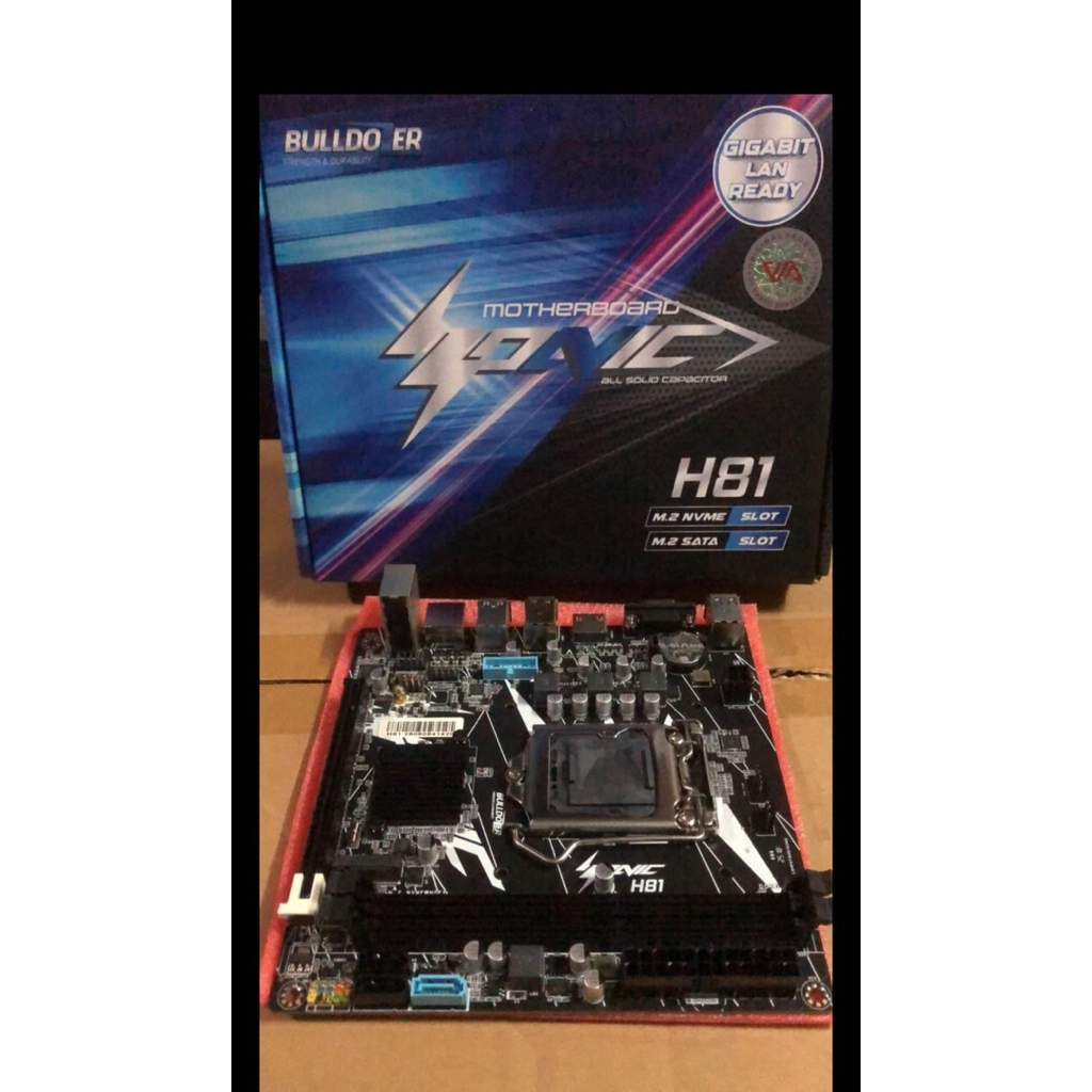 Motherboard Bulldozer H81 NVME Slot LGA 1150
