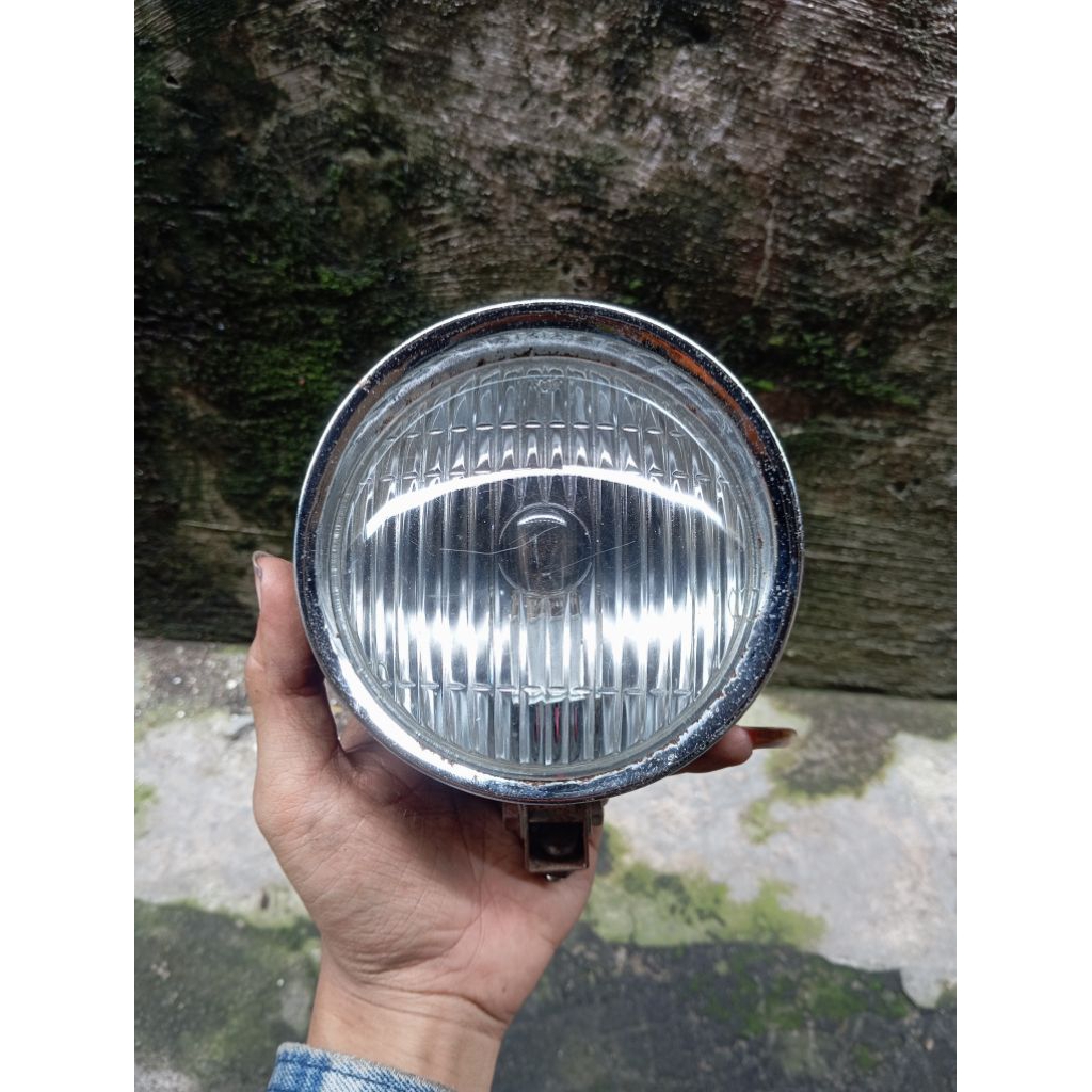 lampu depan foglamp custom Chopper Bobber