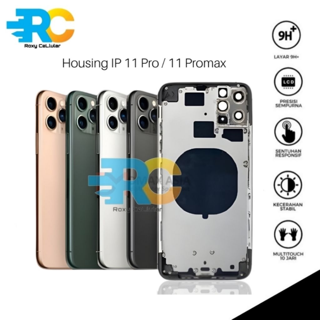 HOUSING IP 11 PRO / 11 PRO MAX BACKDOOR FULSET