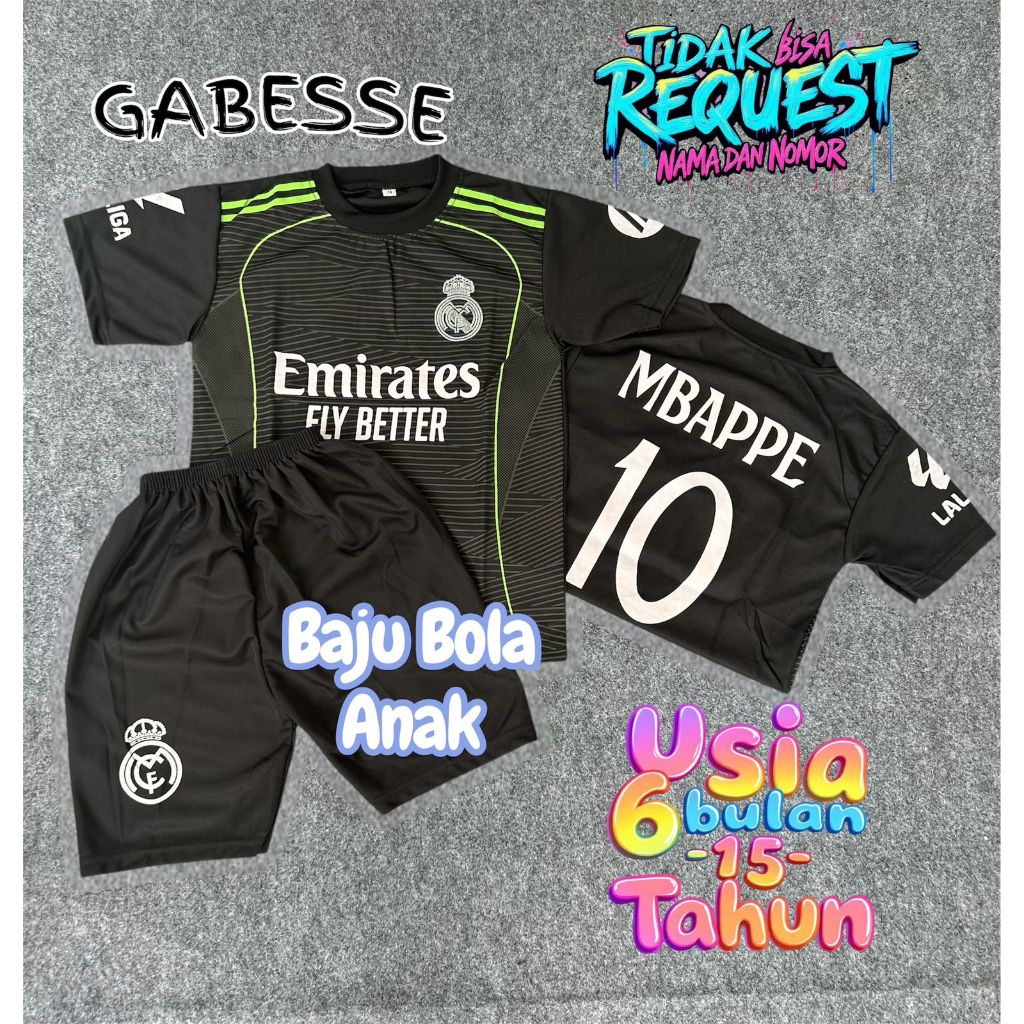 PROMO SETELAN BILA ANAK/JERSEY BOLA ANAK DRY FIT