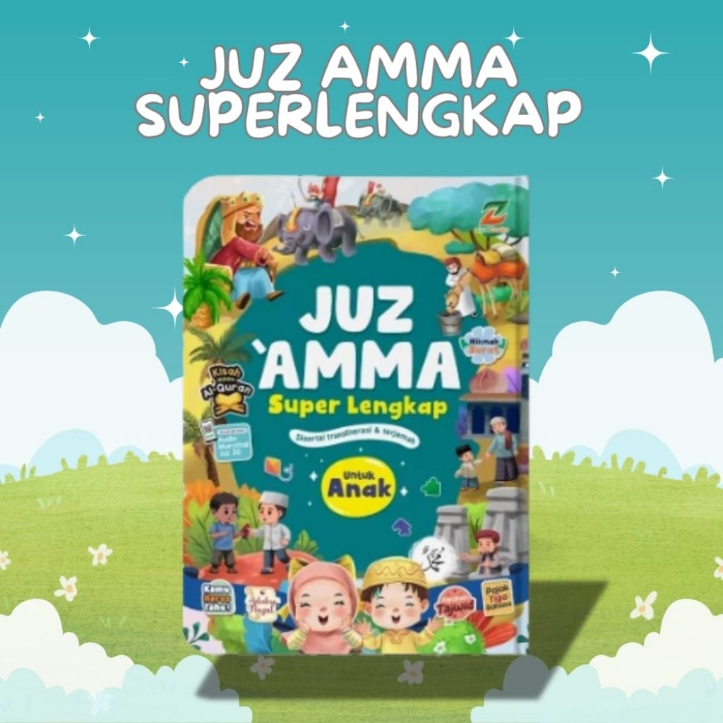 Juz Amma Juzz 30 Super Lengkap + Jus Amma Tulis Untuk Anak Hard Cover Ziyadbooks