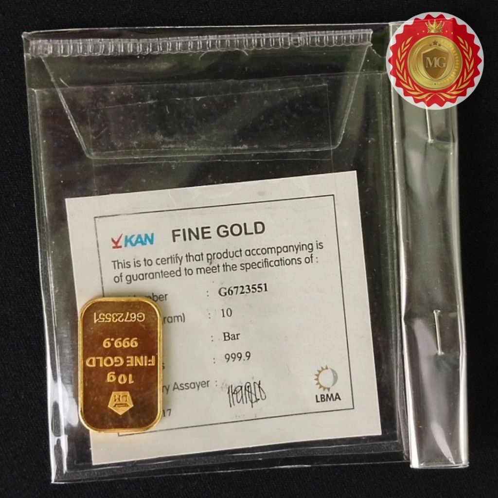 emas logam mulia Antam Retro 10gr gram