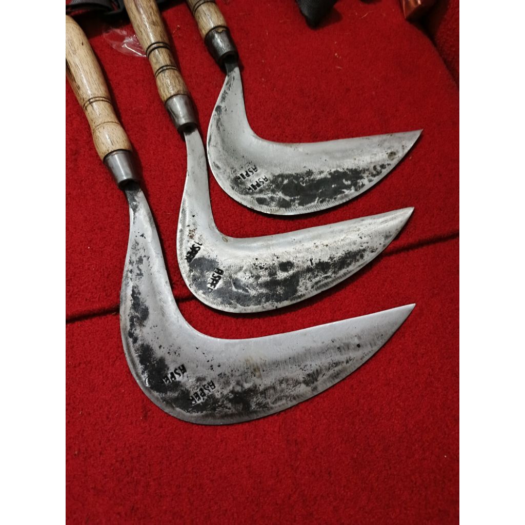 arit rumput Baja super super tajam original arit buat ngarit arit padi sawah