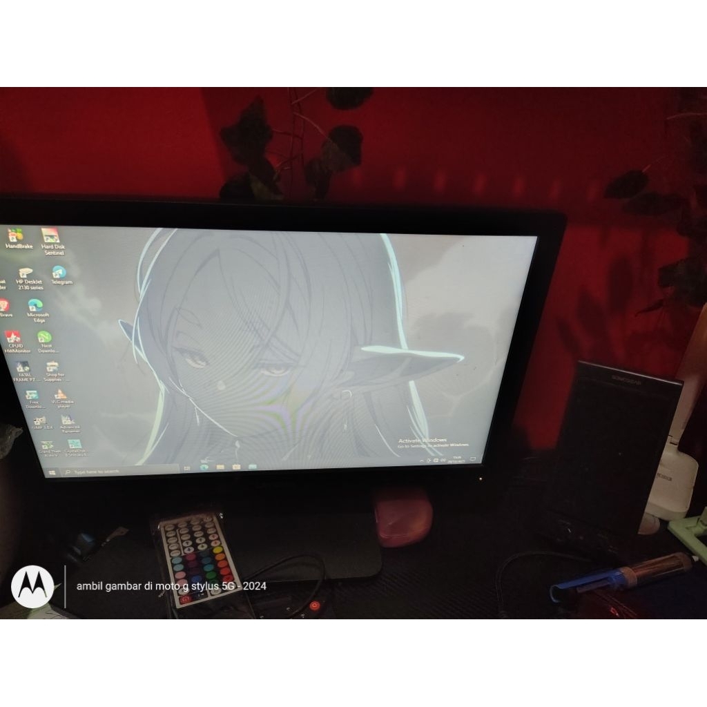 Monitor Lenovo D19-10 18.5 inch Bekas, BACA DESKRIPSI