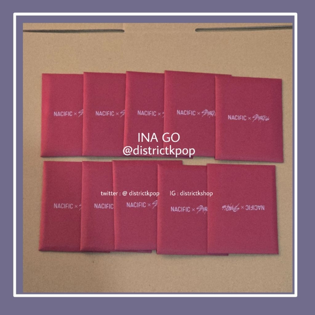 [READY STOCK] STRAY KIDS PHOTOCARD NACIFIC ROUND 8 R8 SKZ  FULLSET