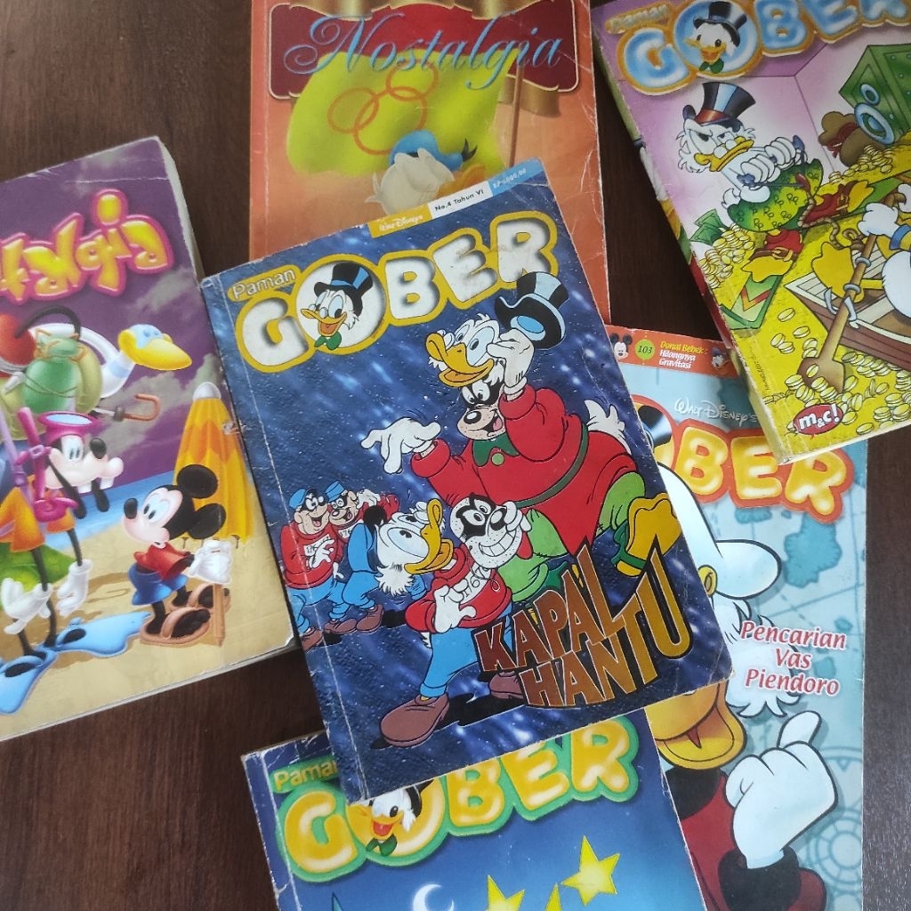 komik paman gober • Walt Disney • paman gober nostalgia