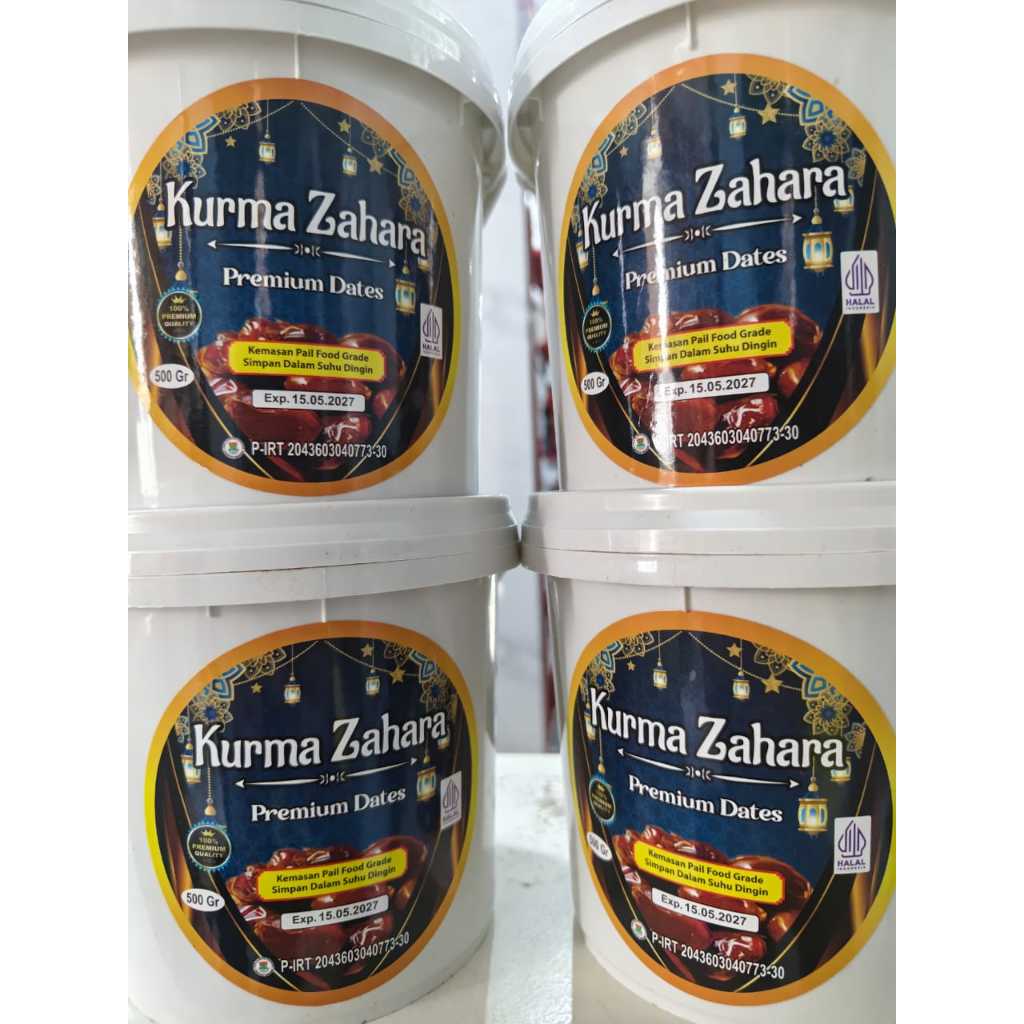 AL KURMA AL QASEEM / ZAHARA SAYER 1 EMBER 500 GRAM KUALITAS PREMIUM BUAH ASLI EXP 2027