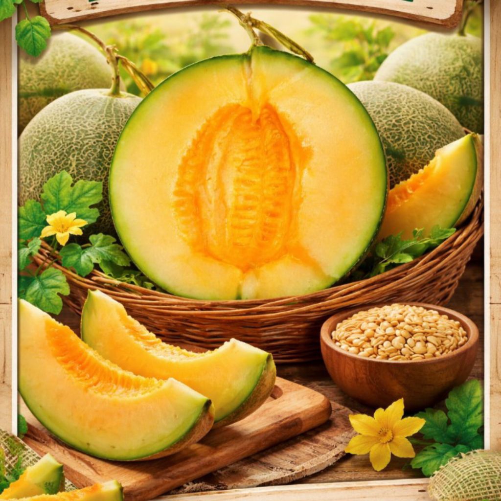 Melon Orange Sweet 30 biji