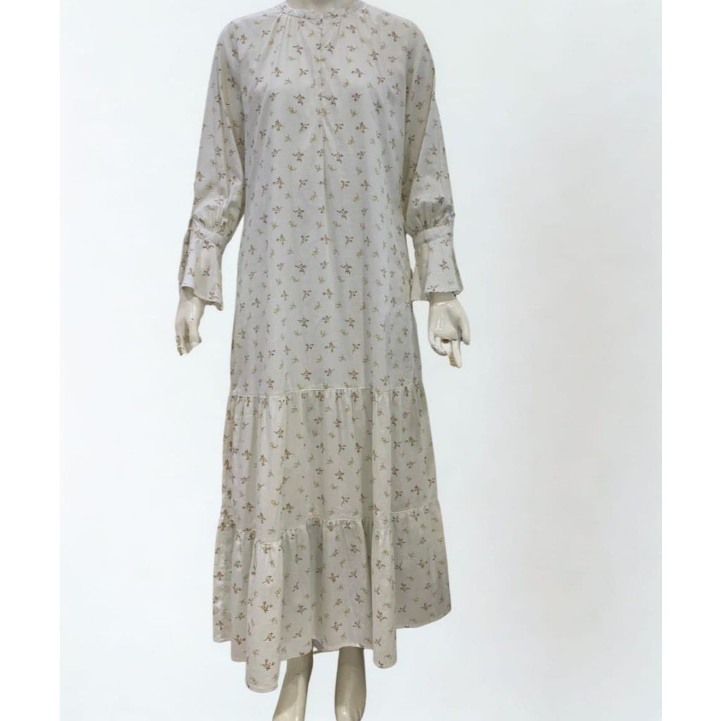 [ORIGINAL] Cressida Ladies Gamis Motif Bunga Wanita Dewasa - RITA