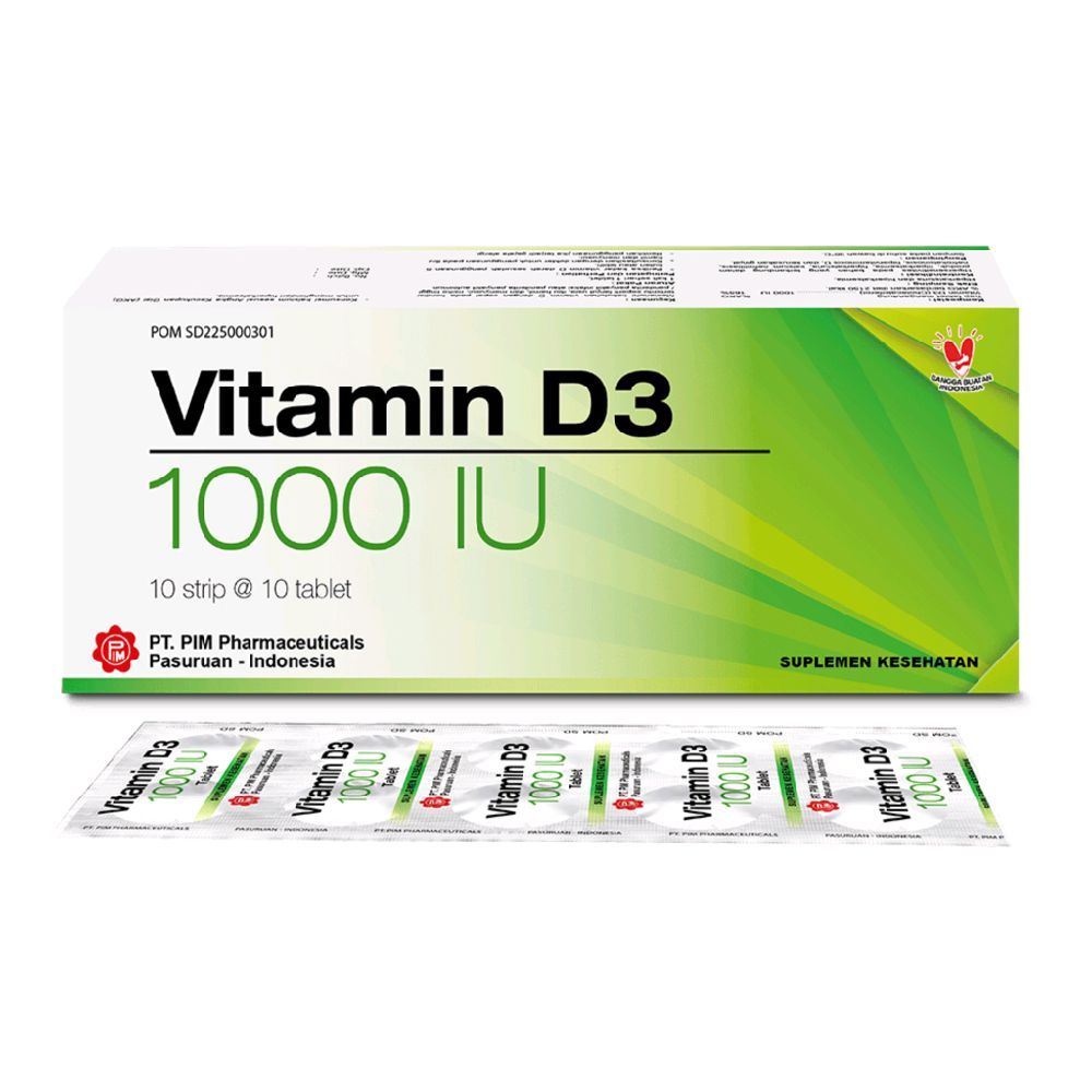 VITAMIN D3 1000 IU STRIPS PIM