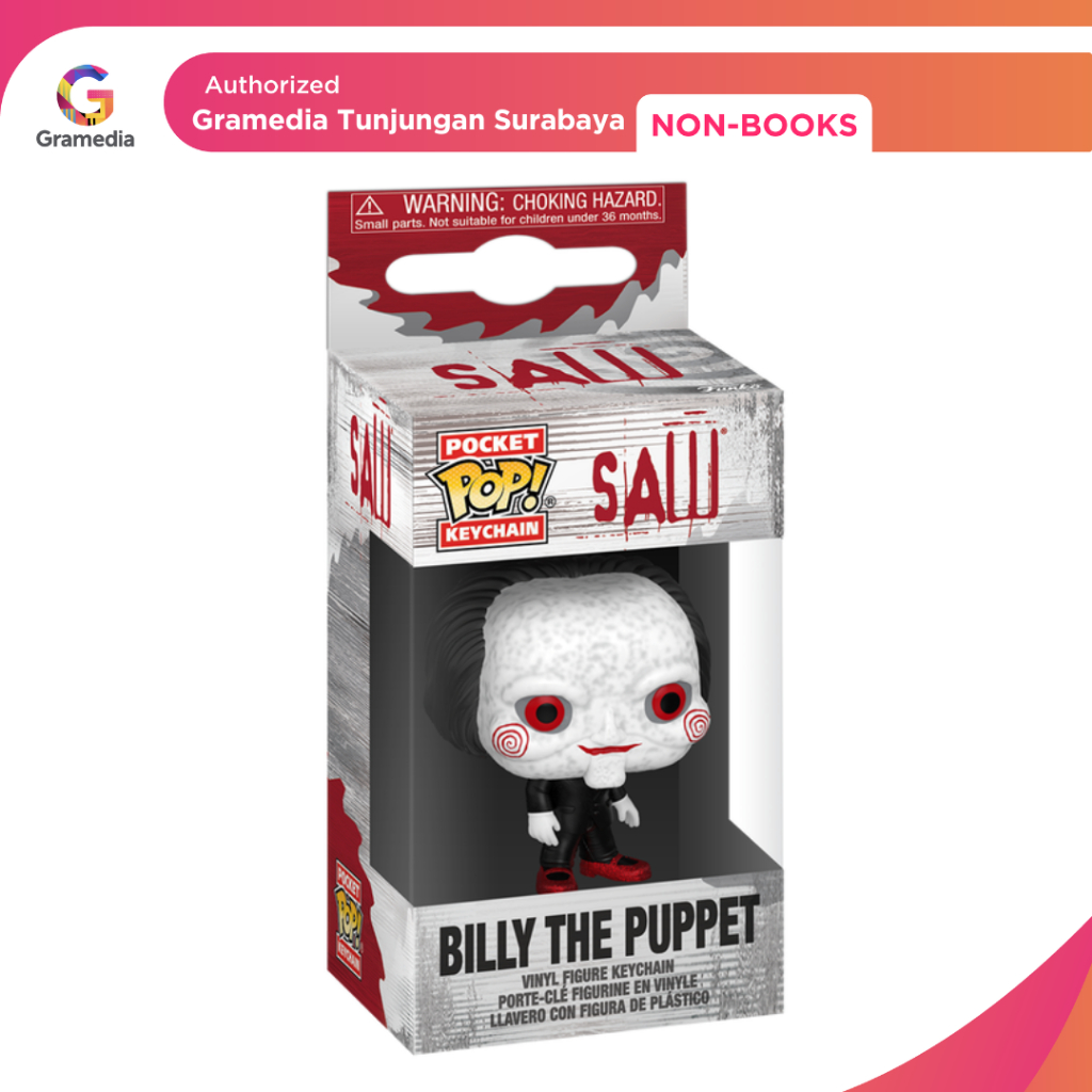 Gramedia Tunjungan : Funko Pop Keychain Billy the Puppet