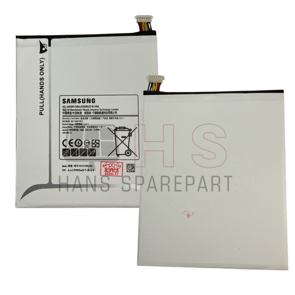 EB-BT355ABE BATERAI SAMSUNG TAB A 8.0 / S-PEN T350 / T355 / P355 / P200 / P205 - ORIGINAL