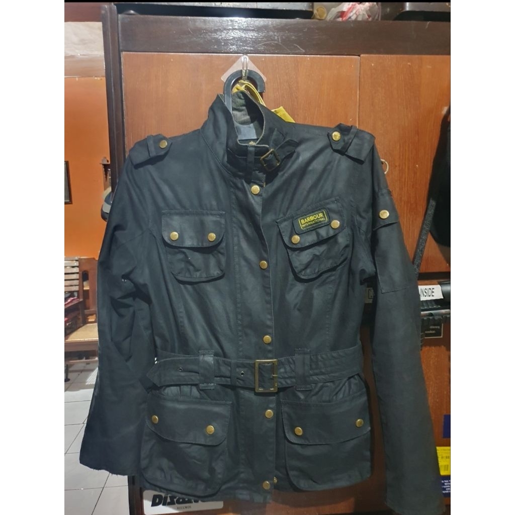Barbour International wax jacket