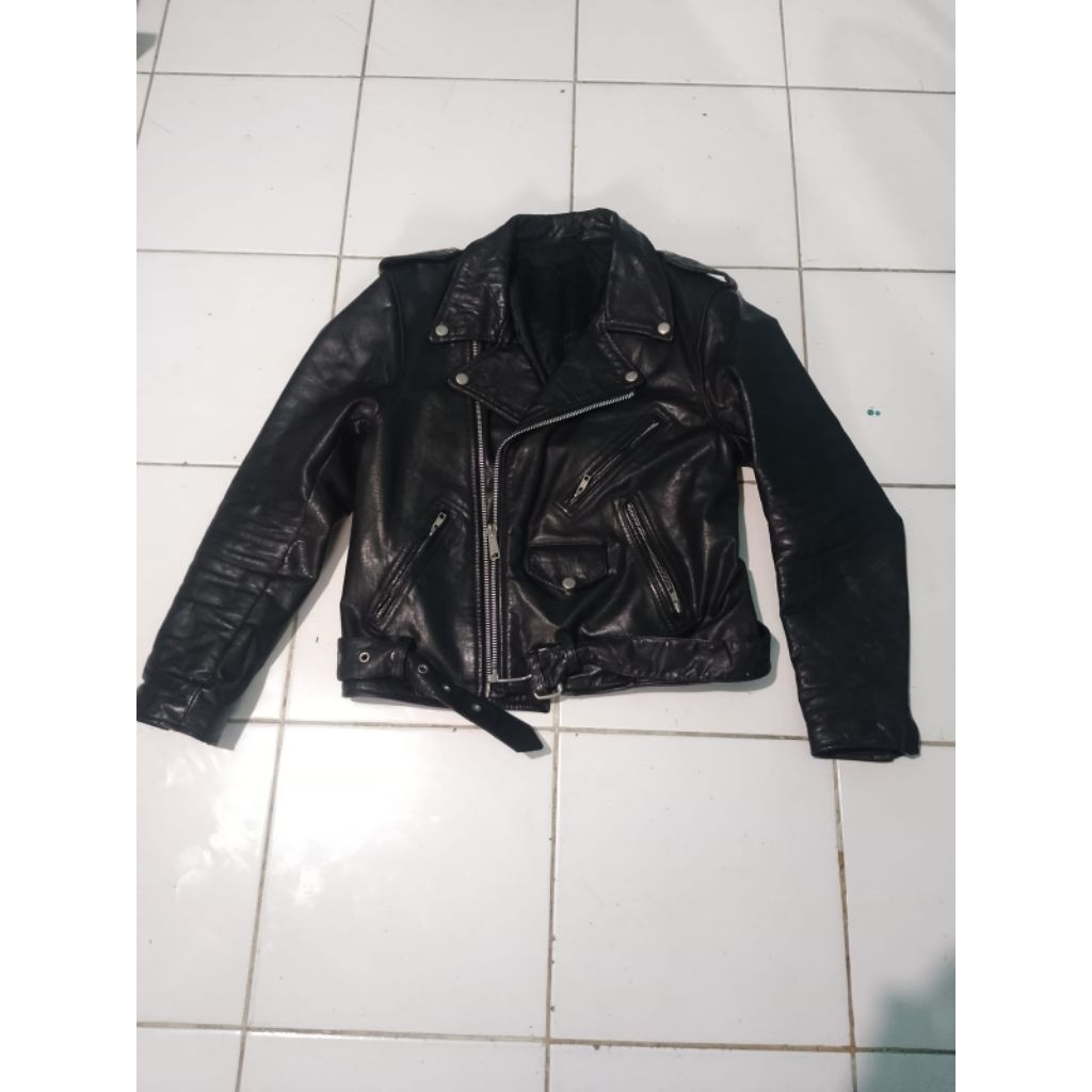 Ramones jacket genuine leather