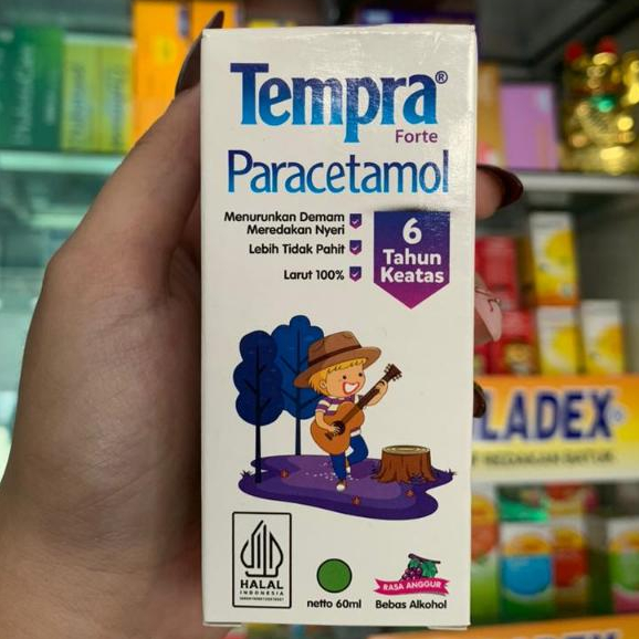 Tempra Forte Sirup Rasa Anggur