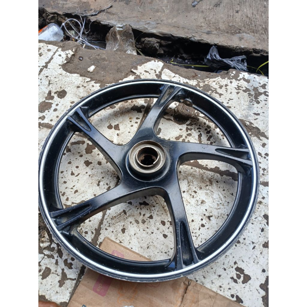 pelek resing depan mio soul mio seporty copotan  seken