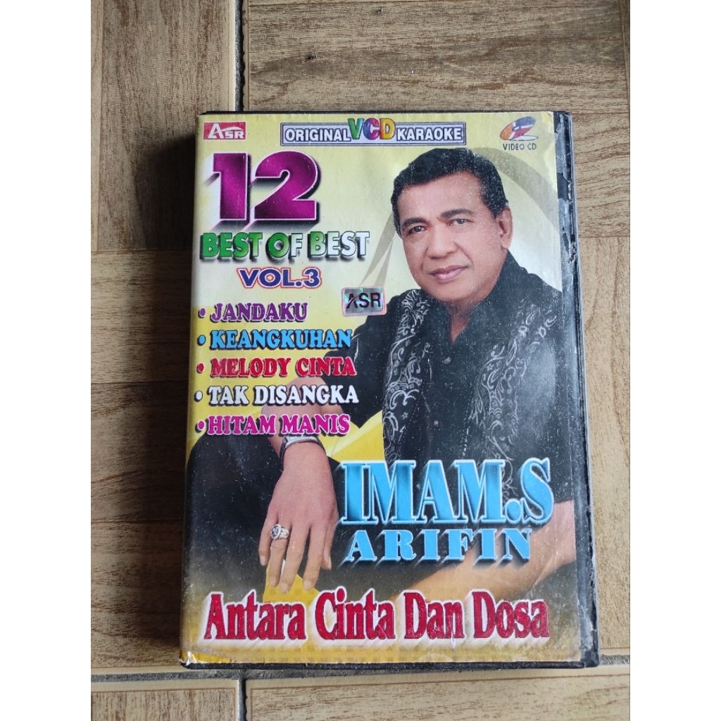 vcd 12 best of bes vol. 3 IMAM S ARIFIN