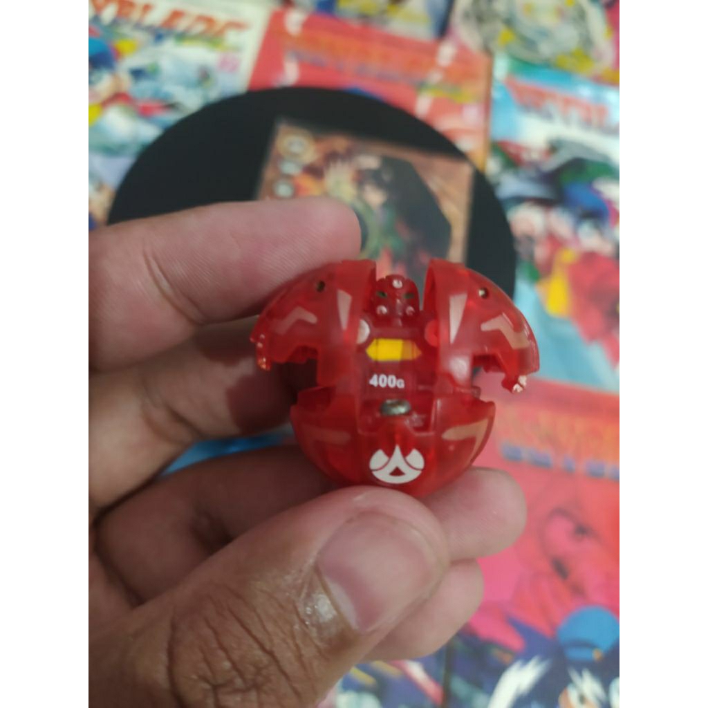 Bakugan Robotalion Translucent B1 pyrus batte brawlers