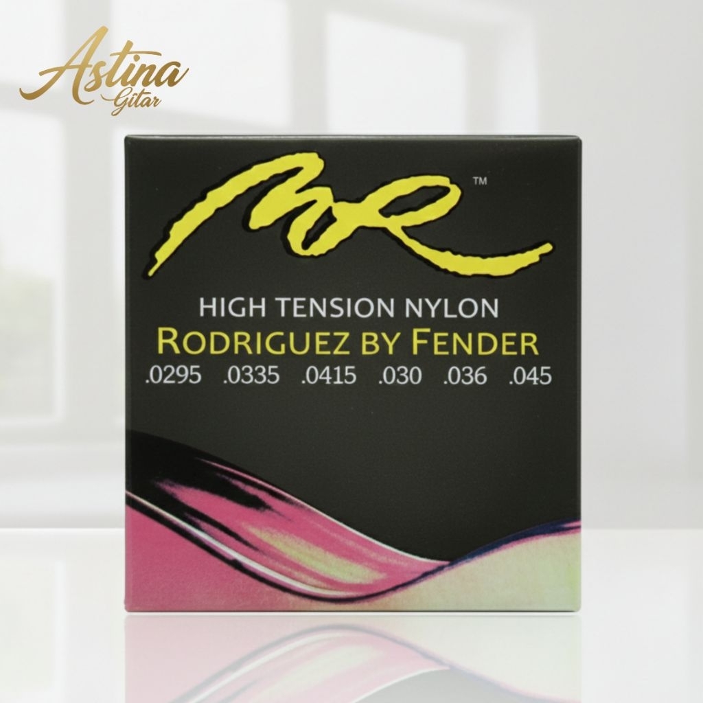 Senar Gitar Lokal : Nylon Rodriguez by Fnder High Tension - Kualitas Suara Jernih & Awet