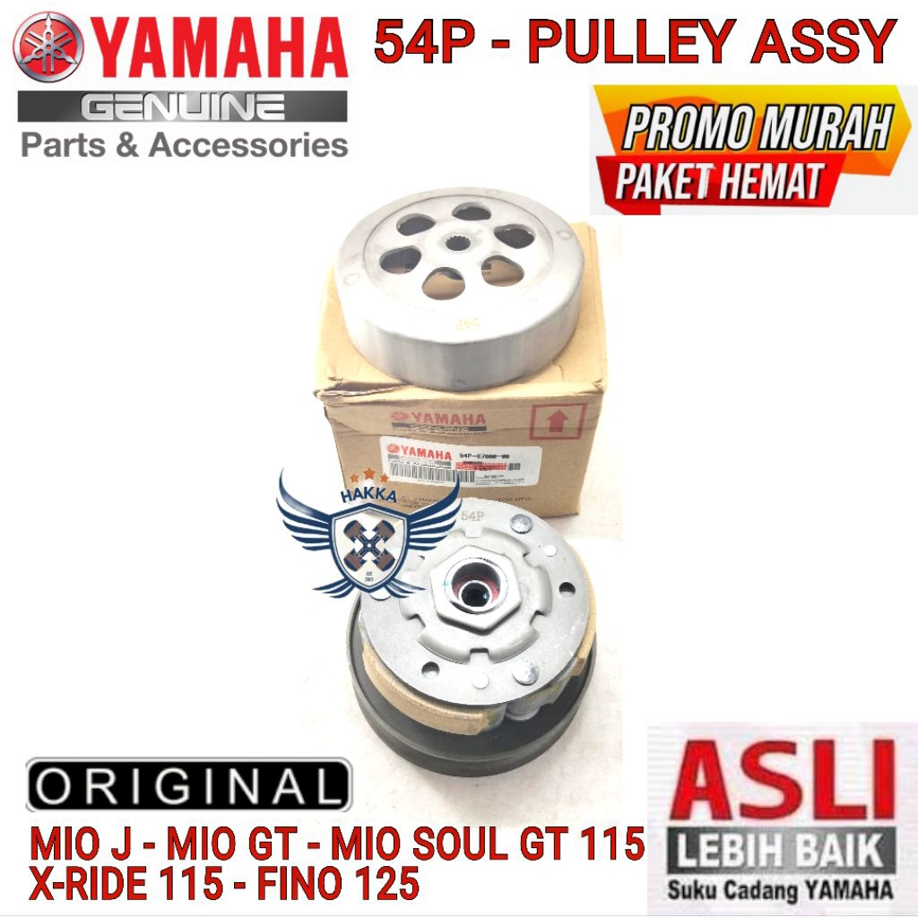 54P PULLEY ASSY ORIGINAL YAMAHA MIO J, PULLEY ASSY ORIGINAL YAMAHA MIO GT, PULLEY ASSY ORIGINAL YAMA