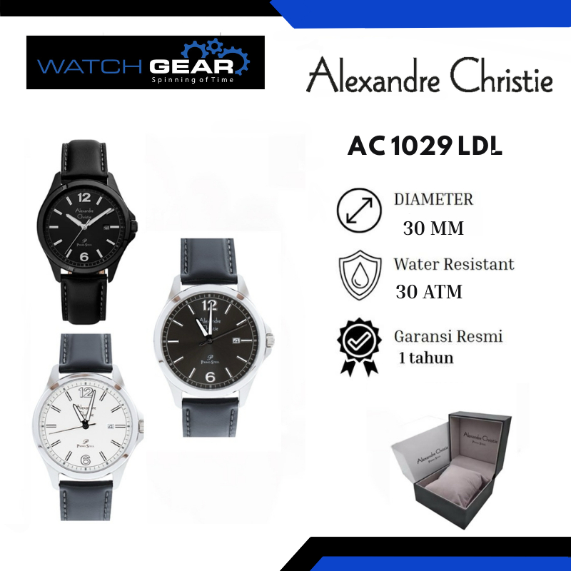 Alexandre Christie 1029 LD/ Jam Tangan wanita AC 1029 LD ORIGINAL /AC1029