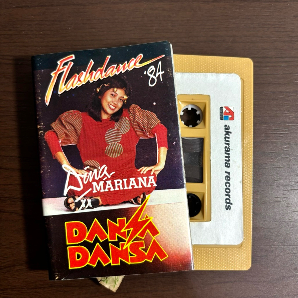 Kaset Pita Dina Mariana Dansa Dansa Flashdance 84 (Akurama Records)