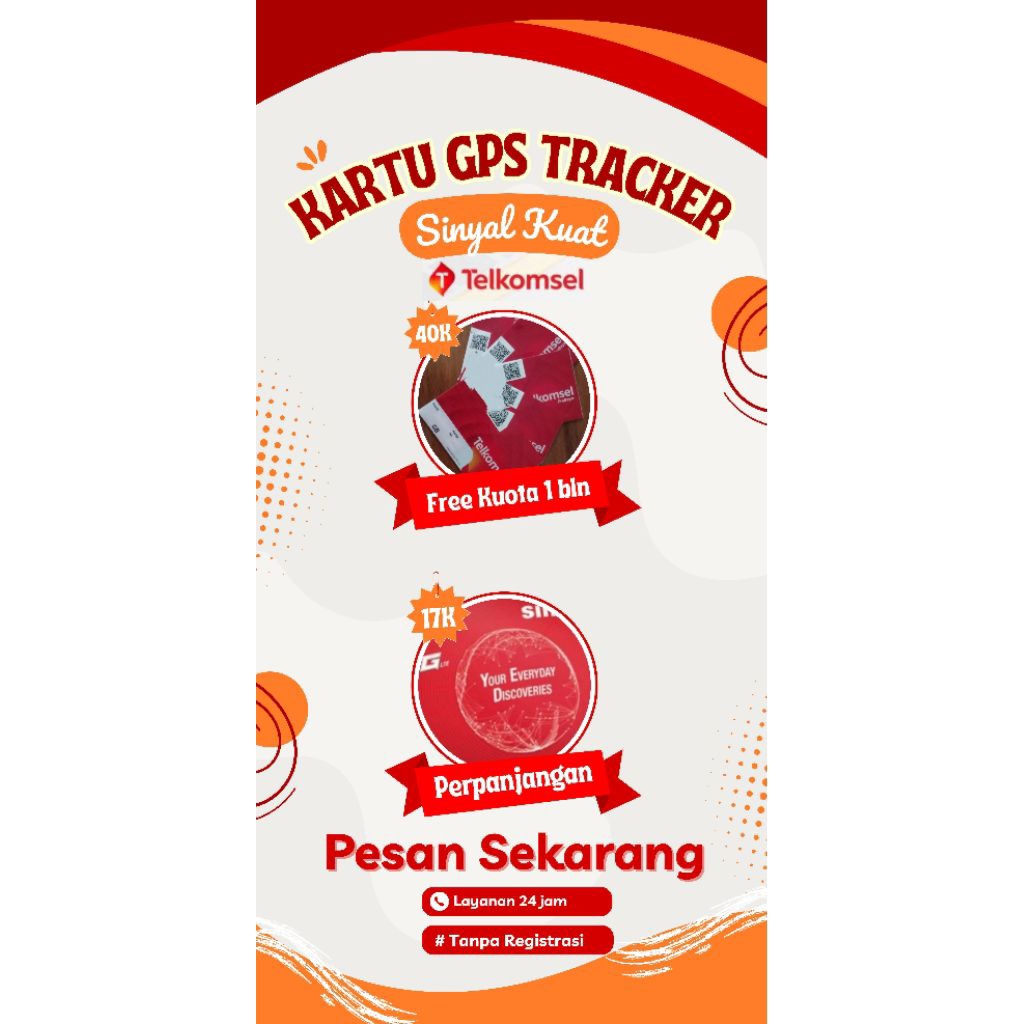 Kartu Gps Tracker Simpati Telkomsel