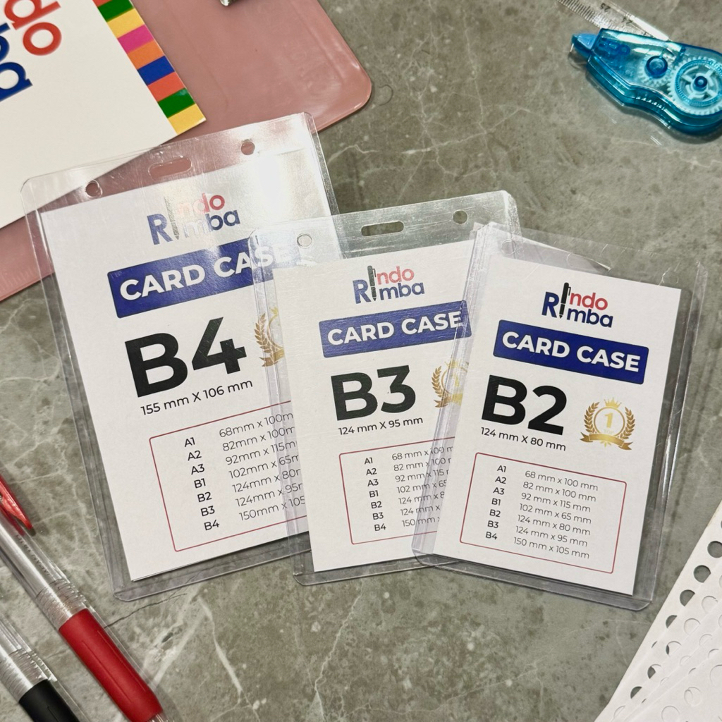 ID Card Case/Casing ID Card Ukuran B4, B3, B2 & A3, A2