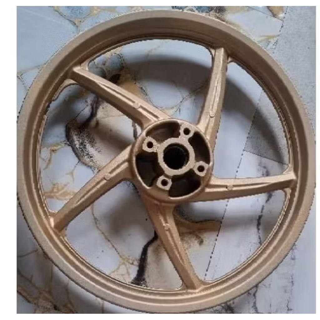 velg resing honda doble disk cat gold ink,dobel cakram supra 125 original HONDA TINGGAL PASANG
