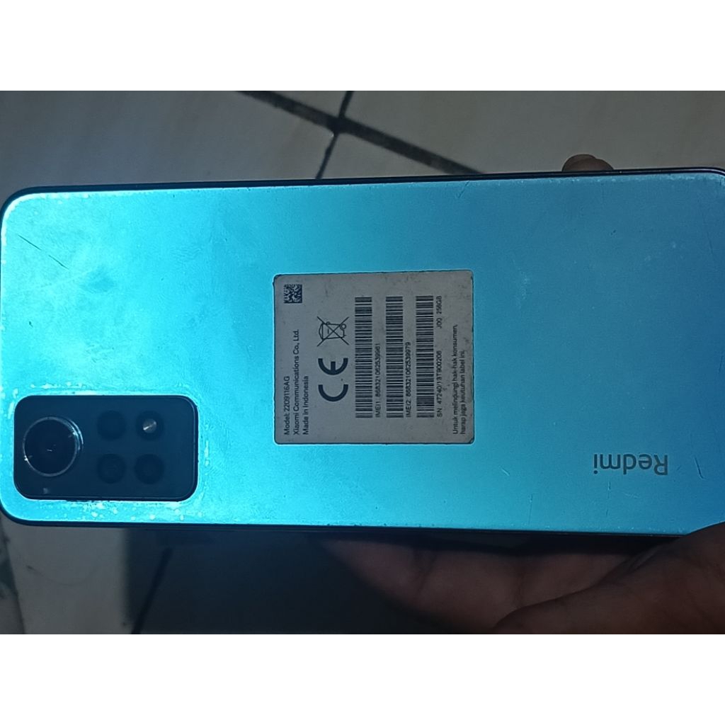 XIAOMI REDMI NOTE 12 PRO 4G 8/256GB SECOND MULUS