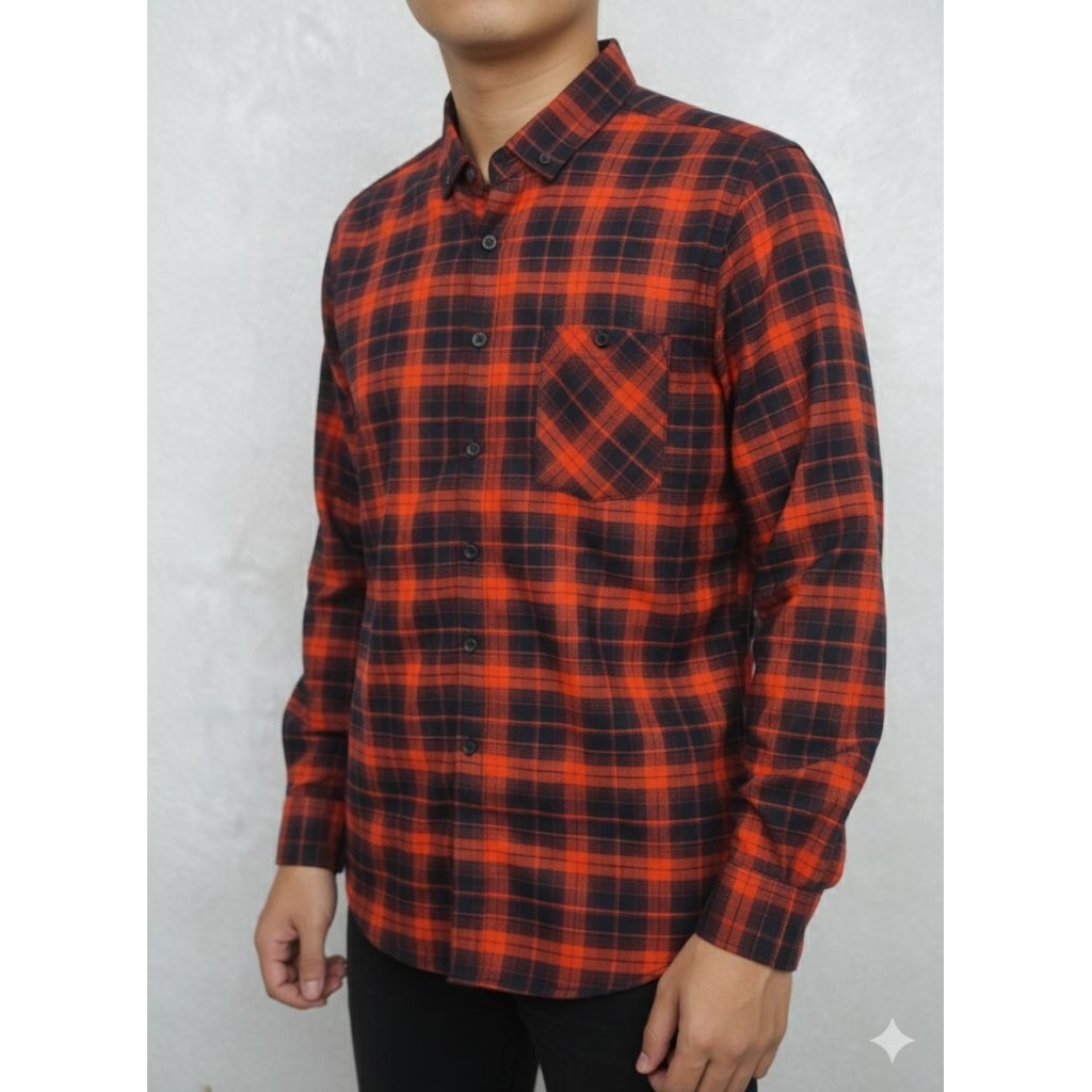 F2D DISTRO PRIA.KEMEJA PANJANG FLANEL PRIA / KEMEJA PANJANG KOTAK / KEMEJA PANJANG FLANEL PREMIUM / 