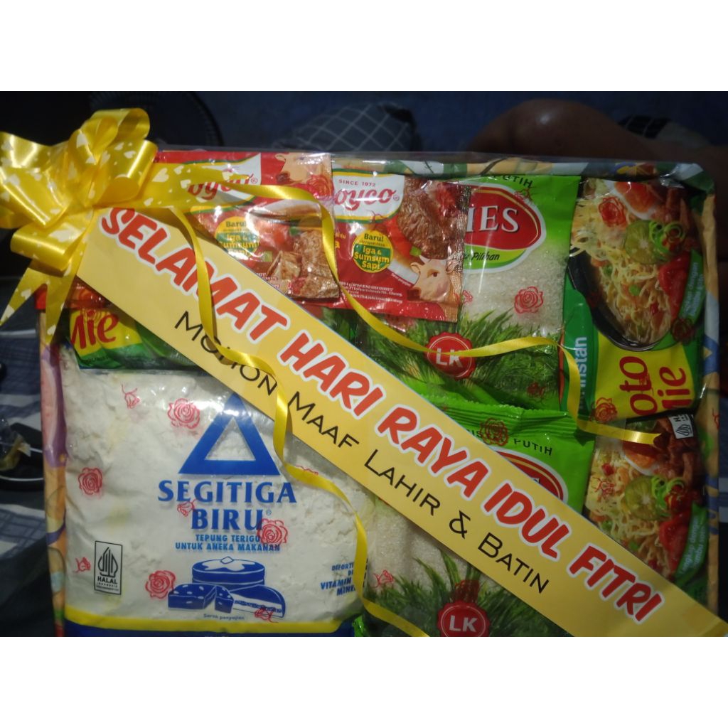 Parcel Lebaran Sembako Murah Lengkap & Rapi | Hampers Idul Fitri Siap Kirim