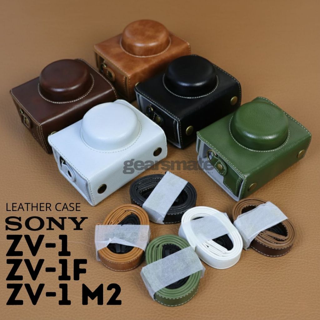 Full Case for Sony ZV1 ZV1F ZV1 Mark II Leather Cover Tas Kamera