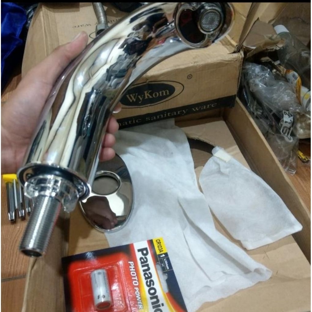 KRAN WASTAFEL SENSOR Wykom (Bekas)