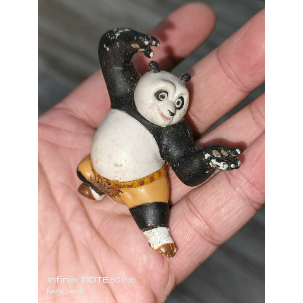 ACTION FIGURE FIGUR ANIMASI KARTUN CARTOON CARTON KUNGFU PANDA KARATE OLAHRAGA TAILUNG TAI LUNG PO K
